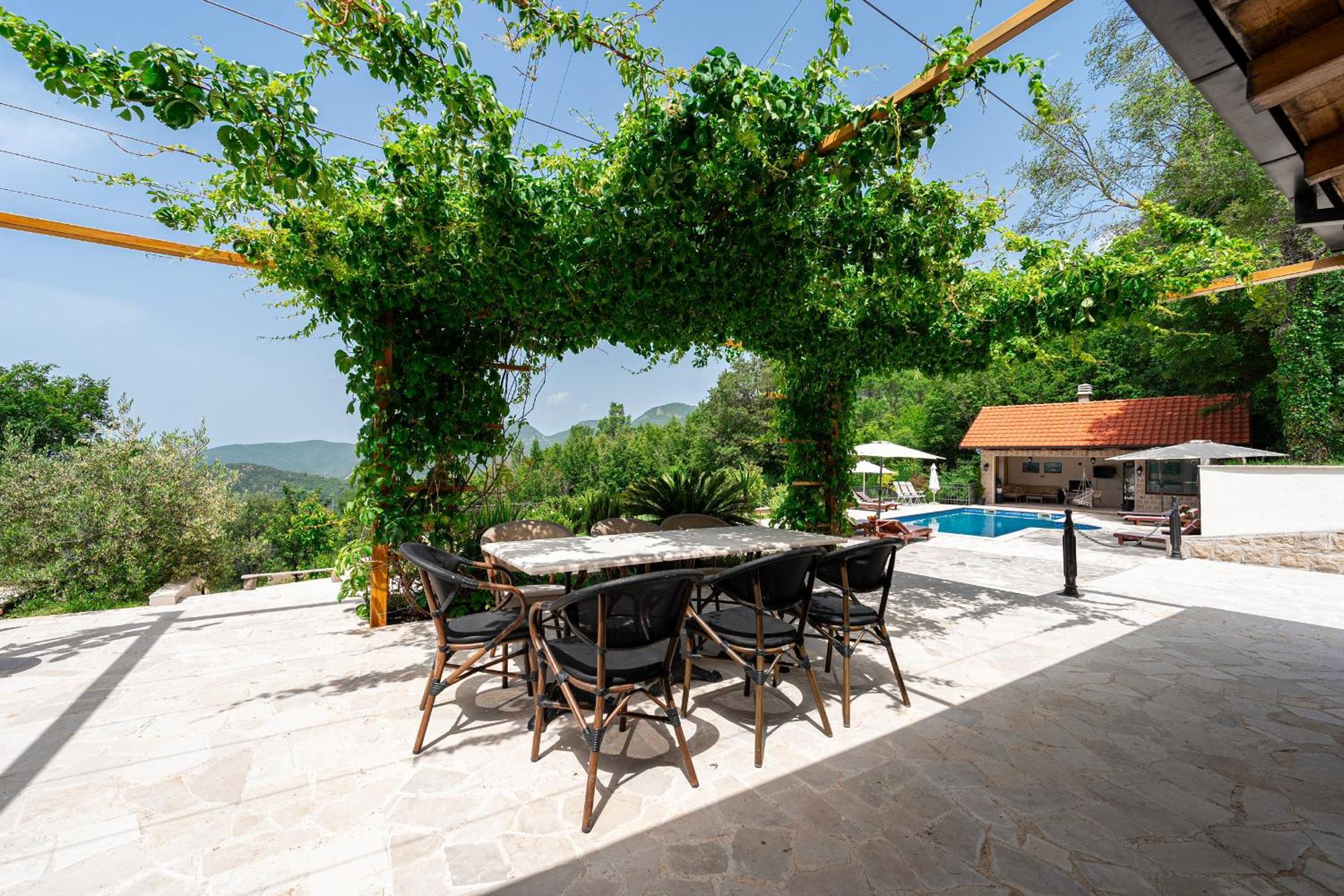 Sunset & Sunrise Villas In Stanisici-Two Villas With Common Pool Budva Bagian luar foto